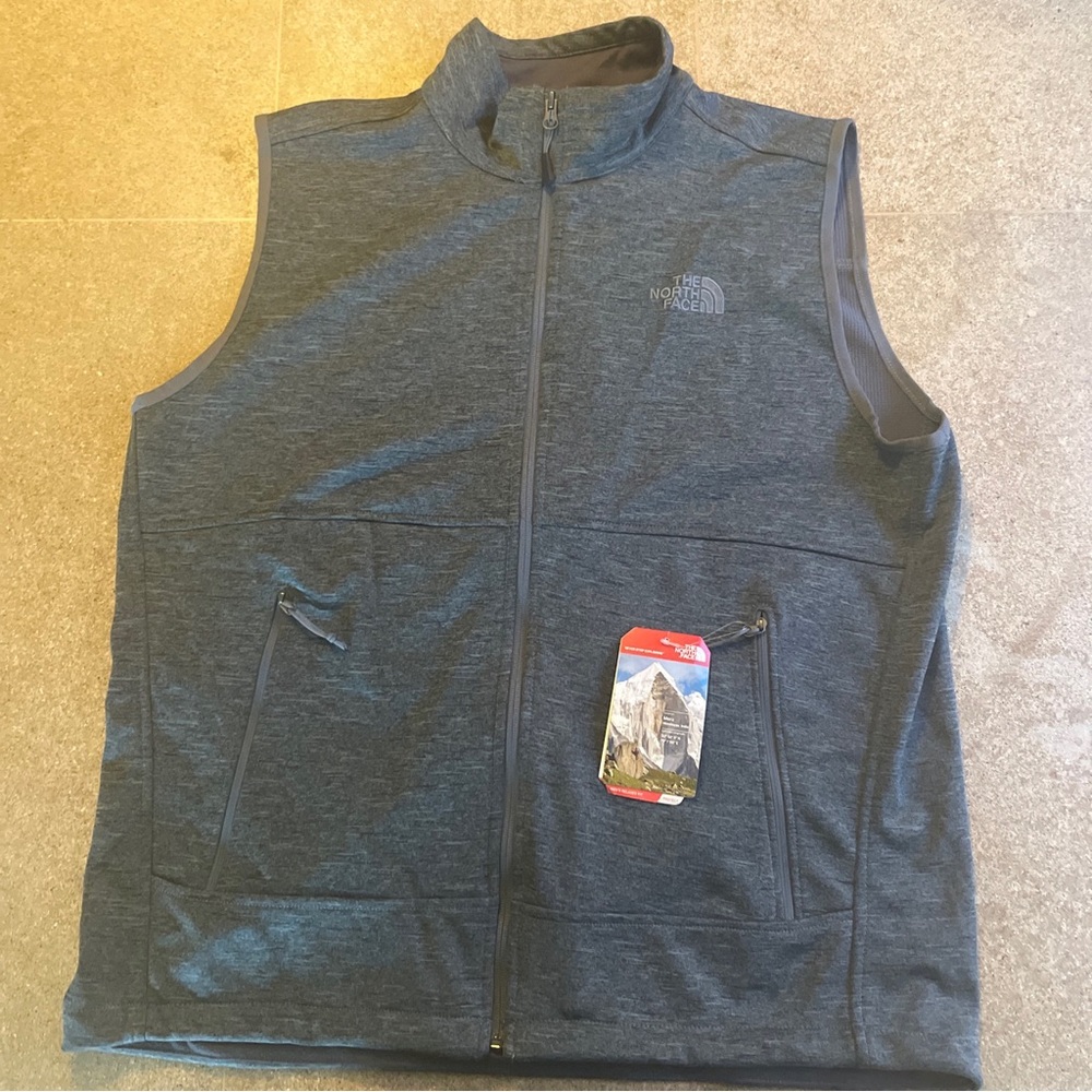 THE NORTH FACE Men's Canyonwall Vest Dark Grey SZ L Large NWT New Never Worn